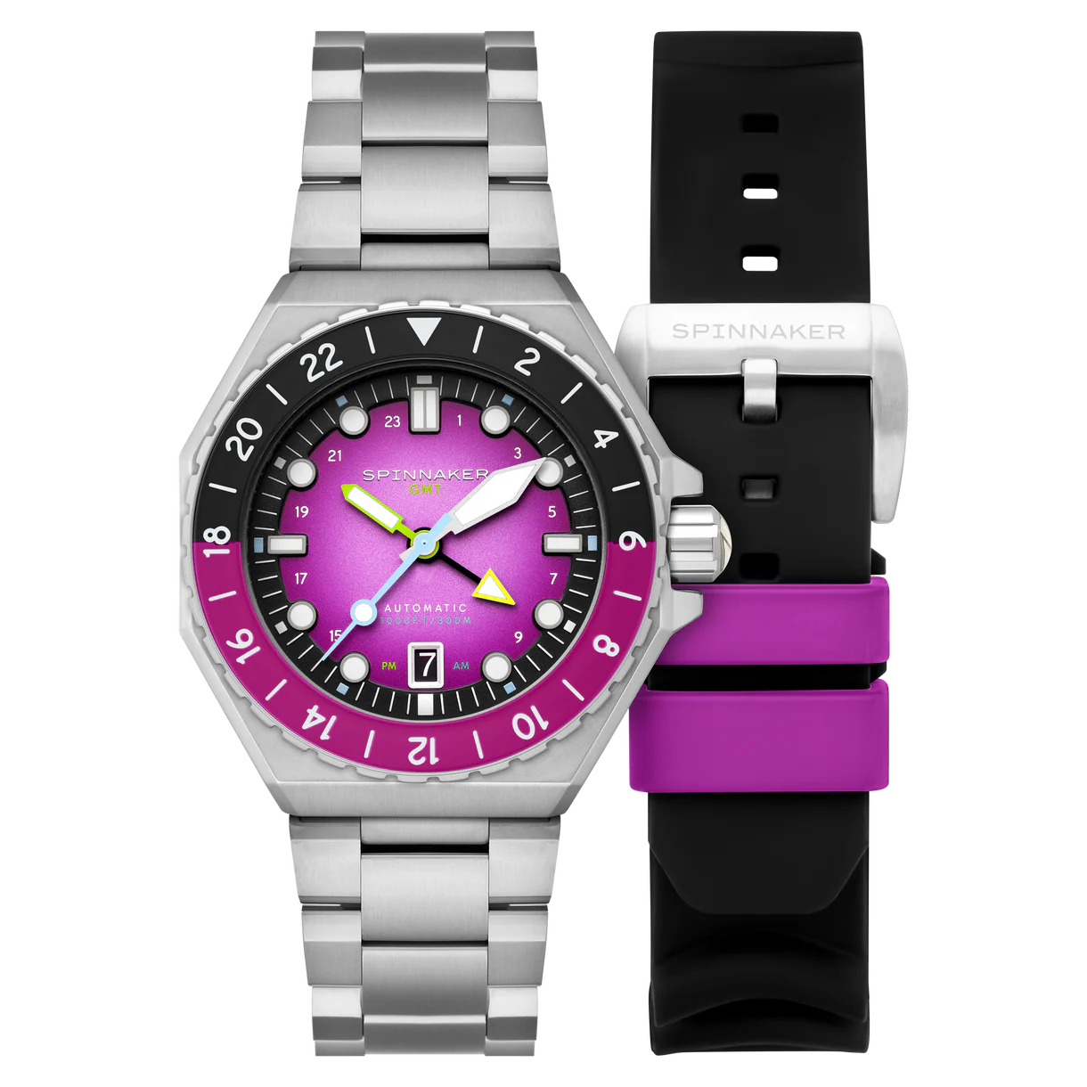 Dumas GMT Automatic Cadmium Violet