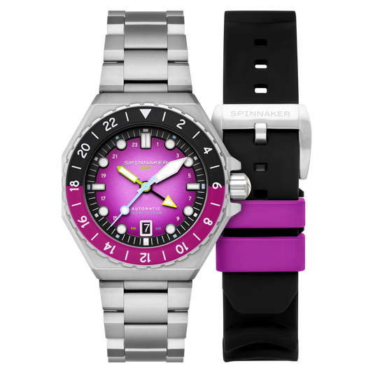 Dumas GMT Automatic Cadmium Violet