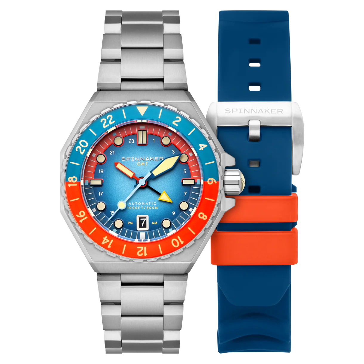Dumas GMT Automatic Red Blue