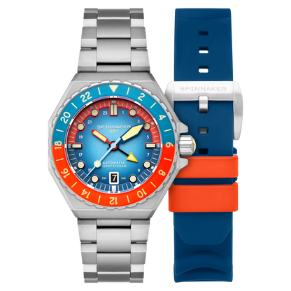Dumas GMT Automatic Red Blue