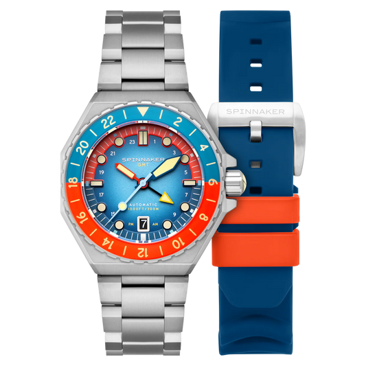 Dumas GMT Automatic Red Blue