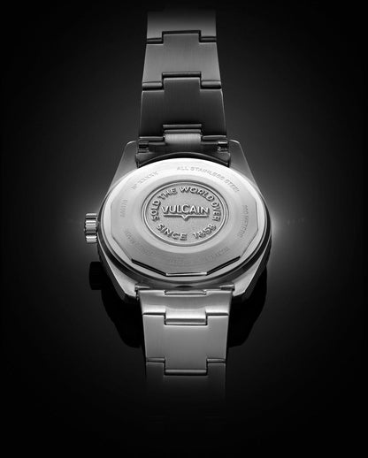 Skindiver GMT - Black Luminova White