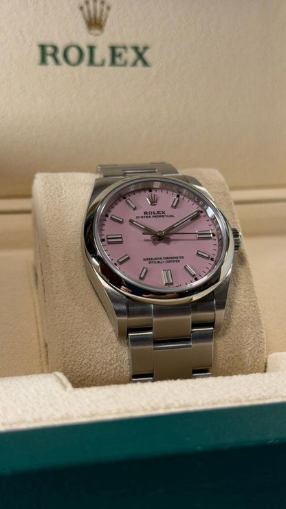 Rolex Oyster Perpetual, Candy Pink 36mm