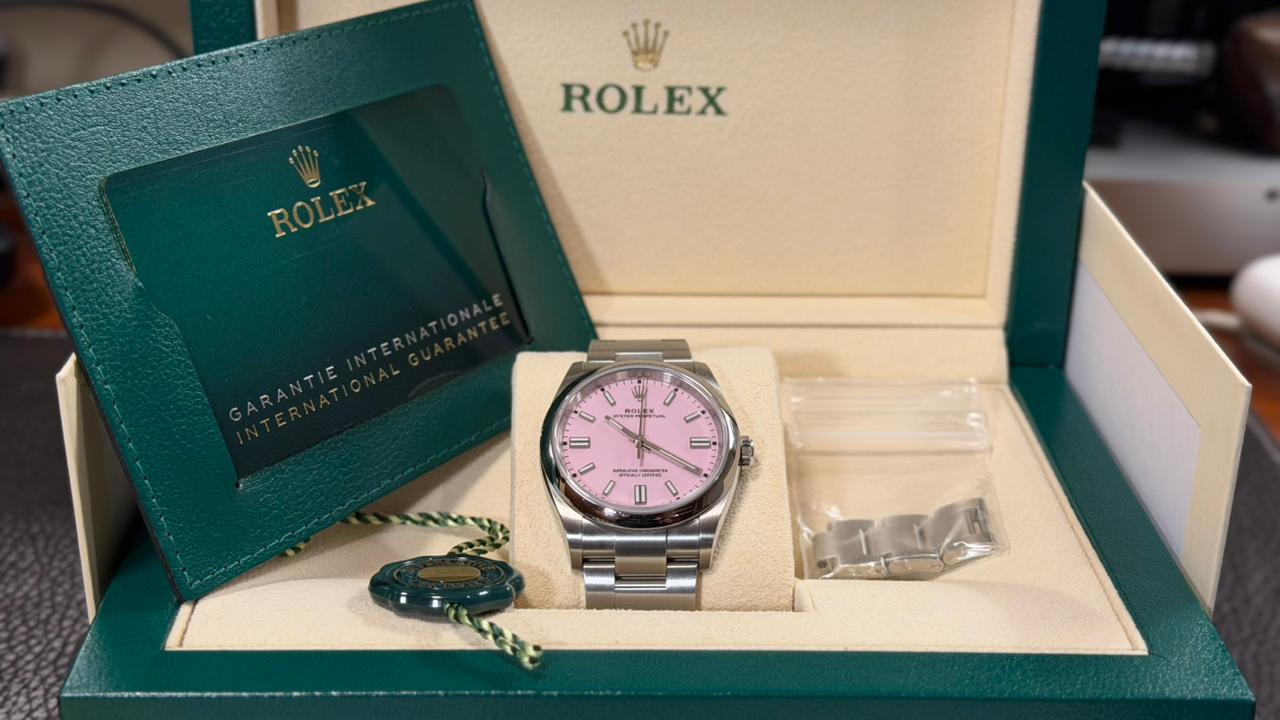 Rolex Oyster Perpetual, Candy Pink 36mm