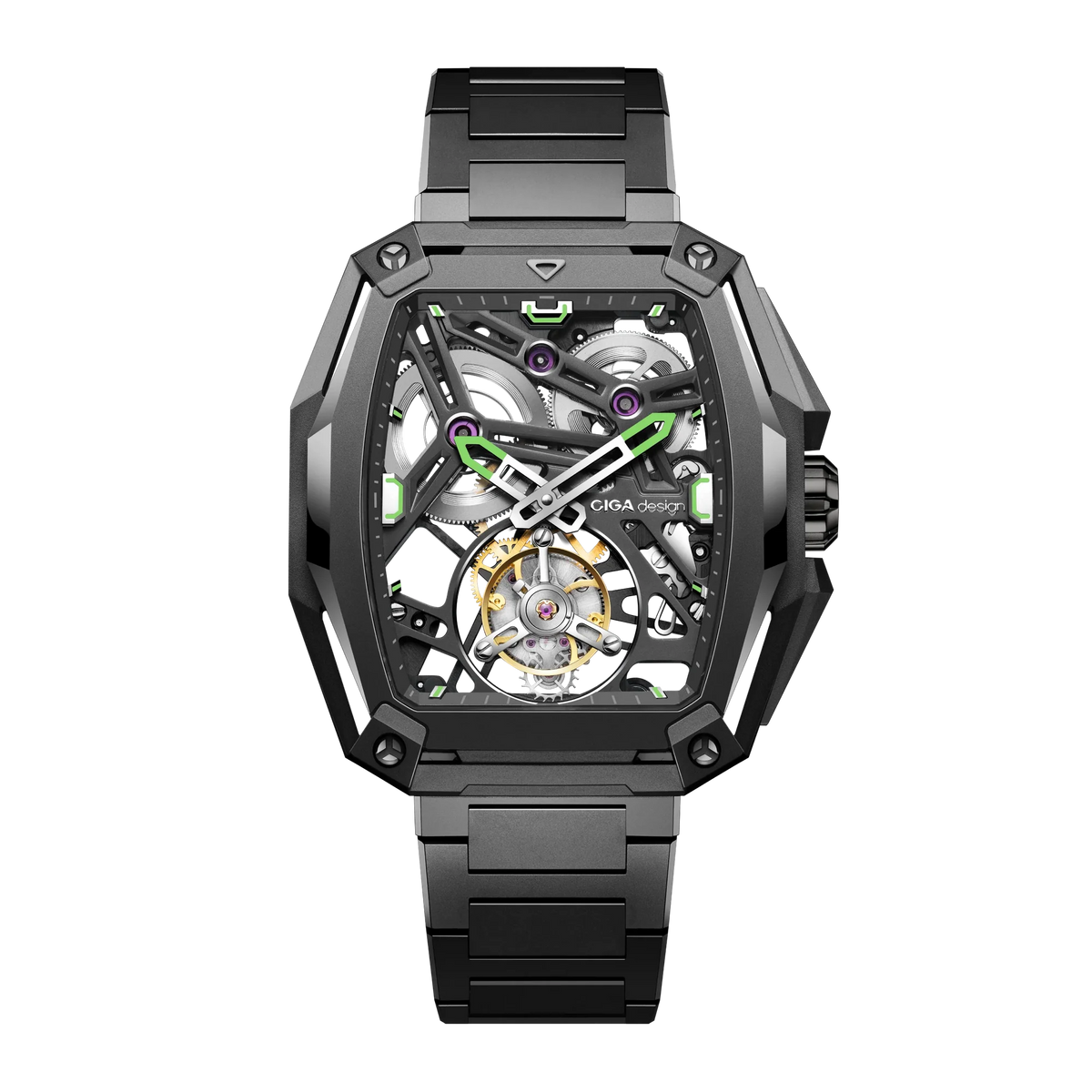 ADVANCED SKELETON COMPLICATION WATCH HUNTER · TOURBILLON
