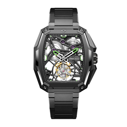 ADVANCED SKELETON COMPLICATION WATCH HUNTER · TOURBILLON