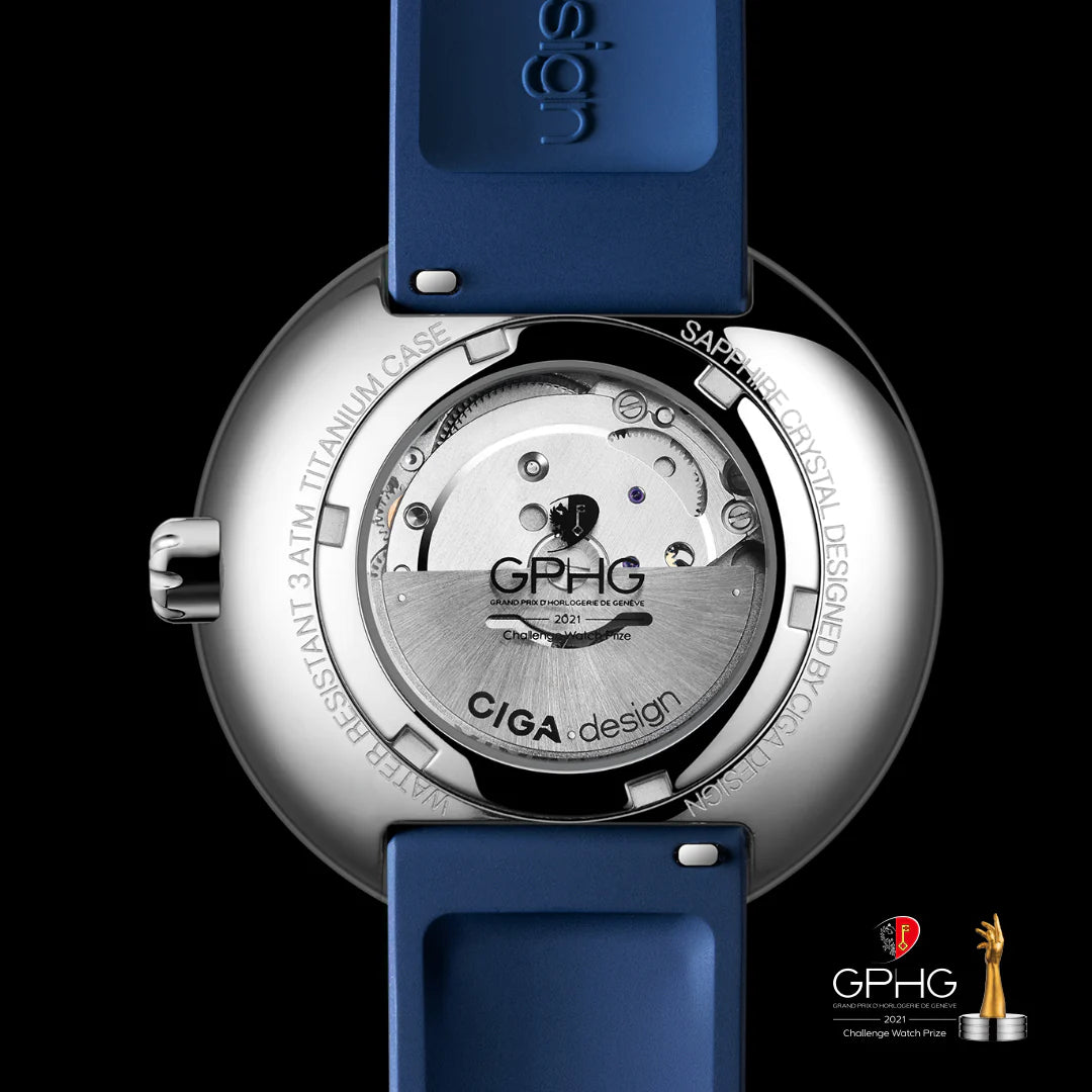 CIGA design Mechanical Watch Blue Planet II