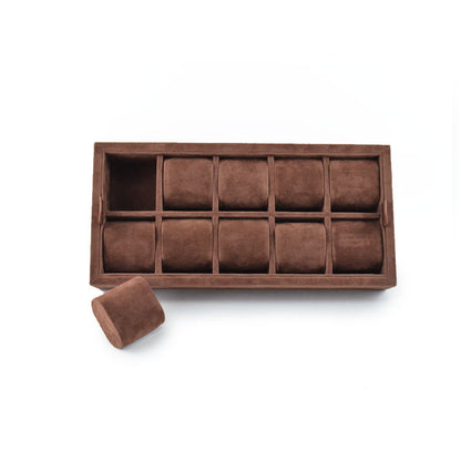 Tempomat Madrid, Green Saffiano leather watch box for collectors
