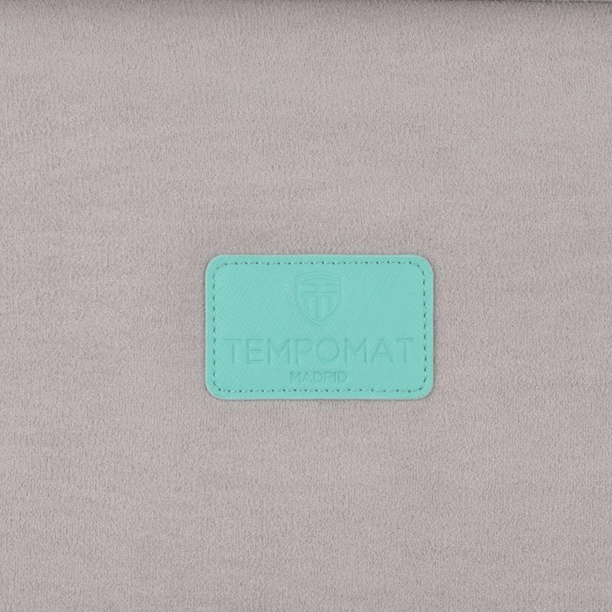 Tempomat Madrid, Tiffany Blue / Sky Blue Saffiano leather watch box for collectors