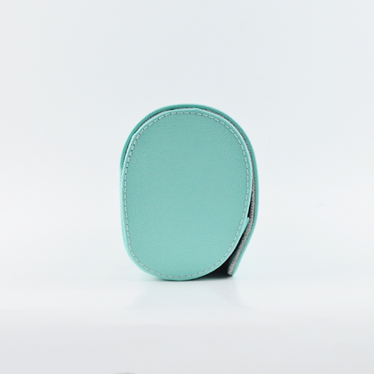 Tempomat Madrid, Tiffany Blue / Sky Blue Saffiano leather watch roll for collectors