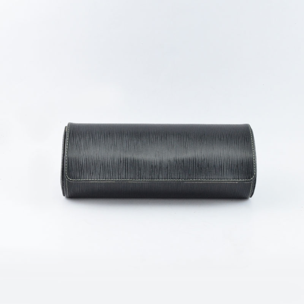 Tempomat Madrid, Black Epi Camouflage Saffiano leather watch roll for collectors