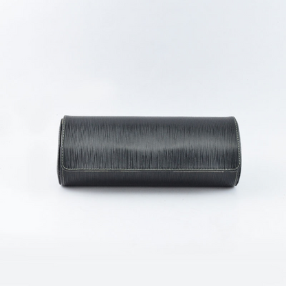 Tempomat Madrid, Black Epi Camouflage Saffiano leather watch roll for collectors