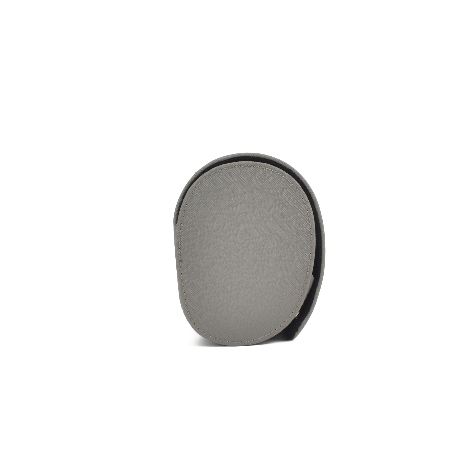 Tempomat Madrid, Grey Saffiano leather watch roll for collectors