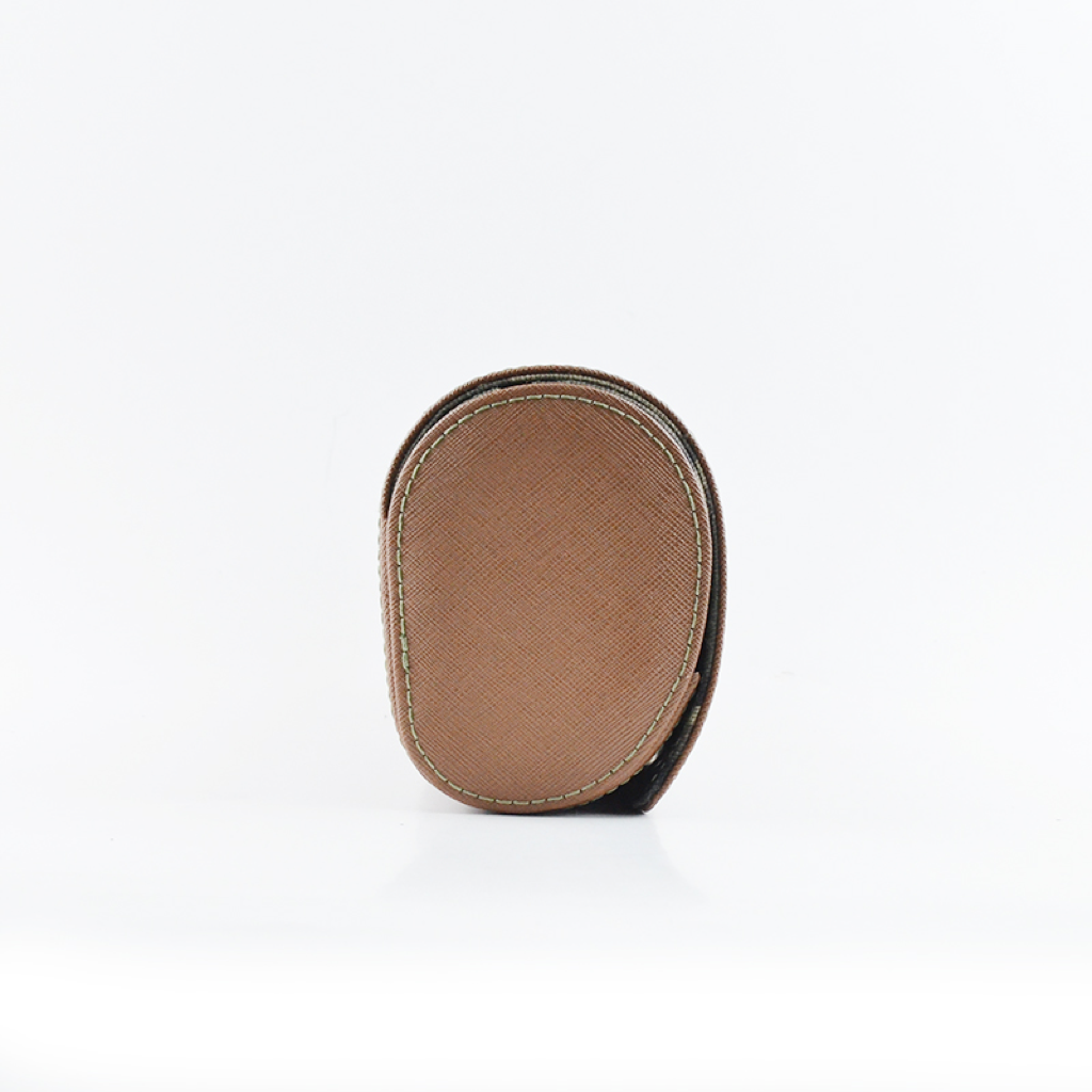 Tempomat Madrid, Brown Camouflage Saffiano leather watch roll for collectors