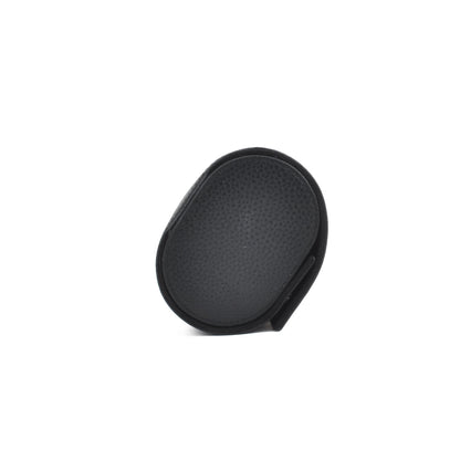 Tempomat Madrid, Full Black Natural leather watch roll for collectors