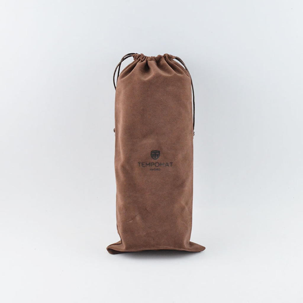 Tempomat Madrid, Brown Camouflage Saffiano leather watch roll for collectors