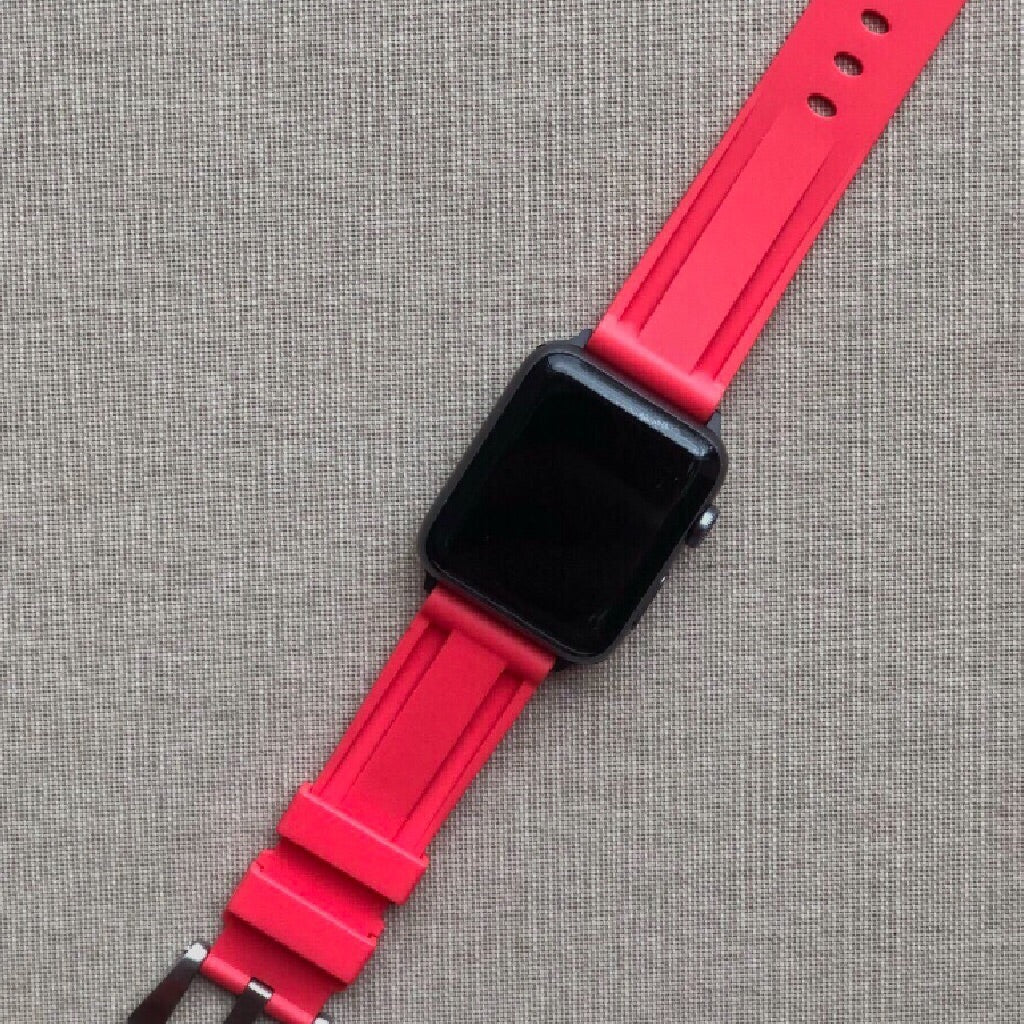Tempomat Madrid  affordable luxury watch accessories,  fitted rubber strap for apple watch (iwatch)