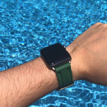 Tempomat Madrid  affordable luxury watch accessories,  fitted rubber strap for apple watch (iwatch)