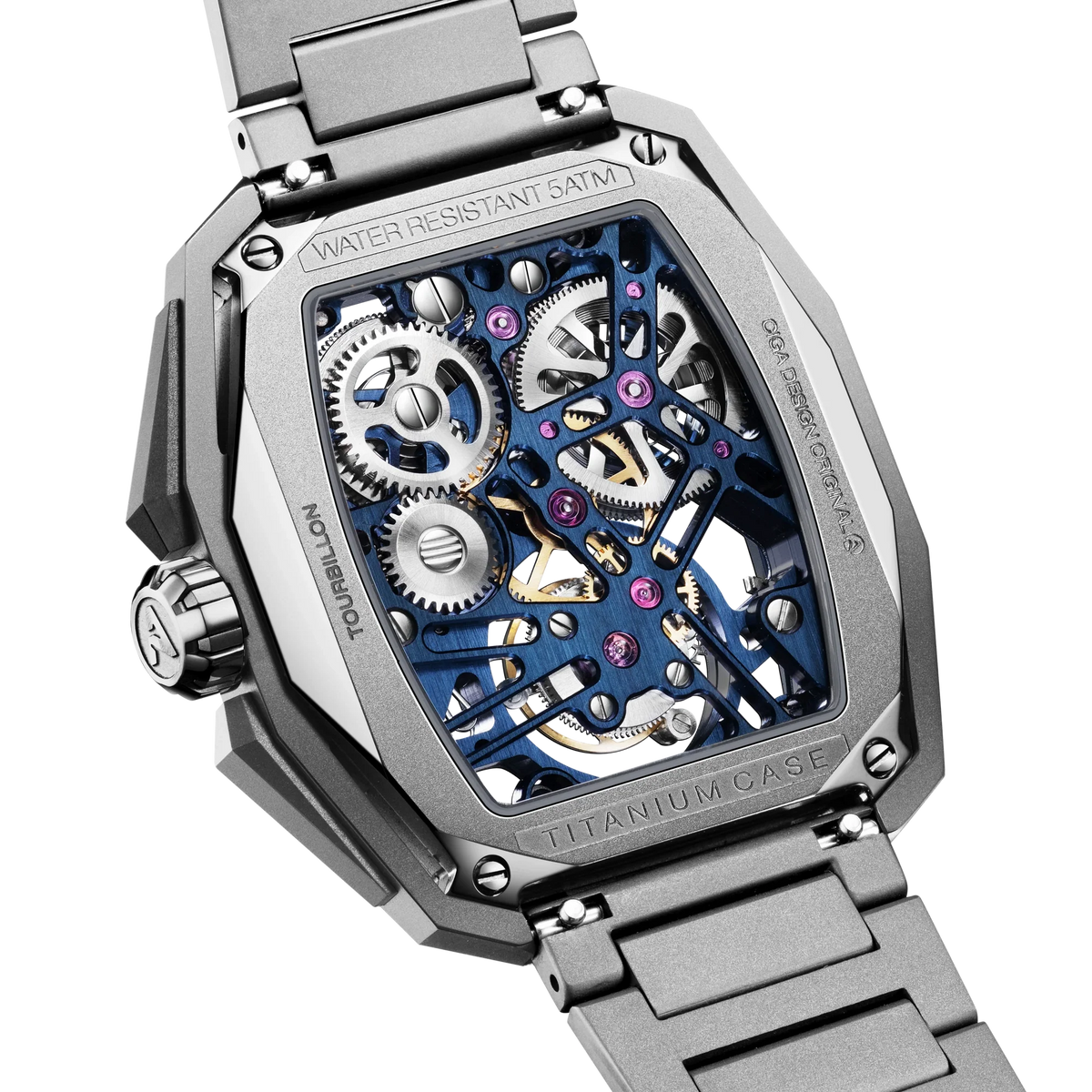ADVANCED SKELETON COMPLICATION WATCH HUNTER · TOURBILLON