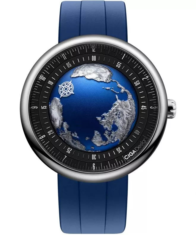 CIGA design Mechanical Watch Blue Planet