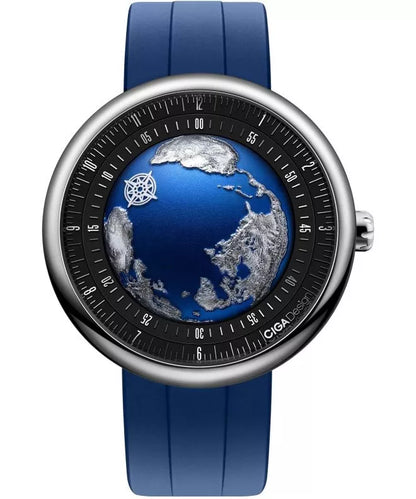 CIGA design Mechanical Watch Blue Planet