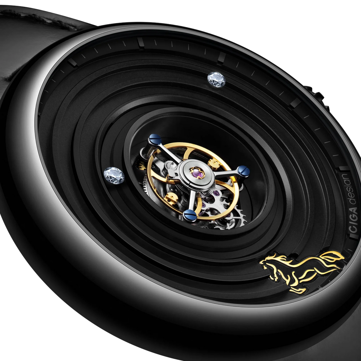 CIGA design CENTRAL TOURBILLON WATCH · CHINESE ZODIAC YEAR OF THE HORSE
